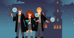 Hechizando al Colegio con la magia de Harry Potter.