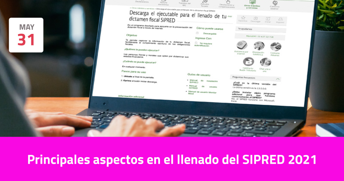 Principales Aspectos En El Llenado Del SIPRED 2021